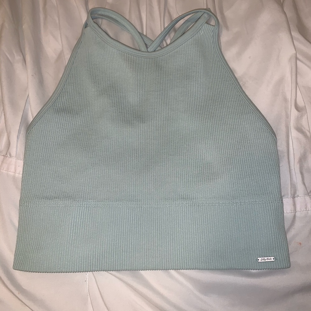 NEW Gilly hicks go seamless high neck crop top